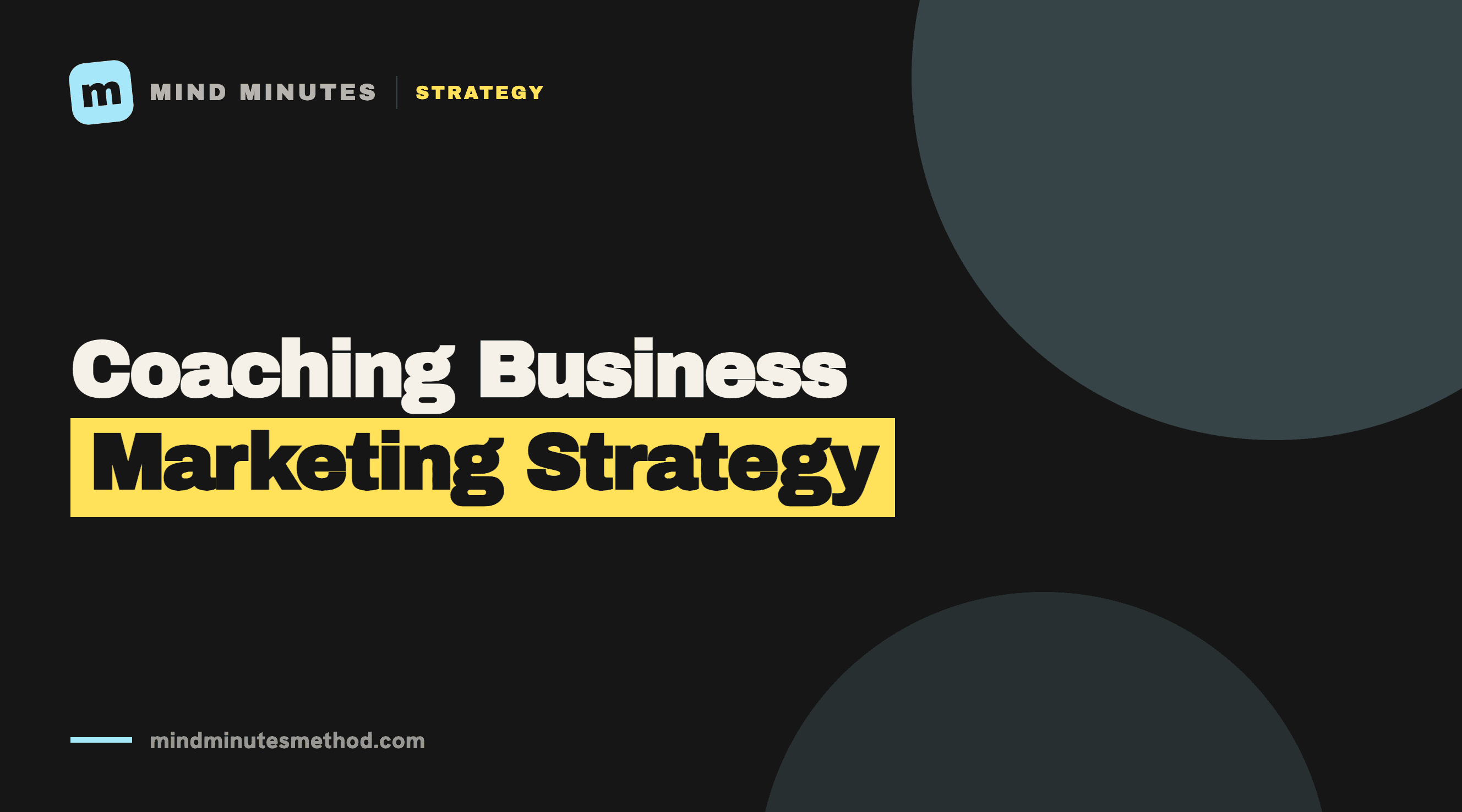 A coaching business marketing strategy that earns clients without burning out.
