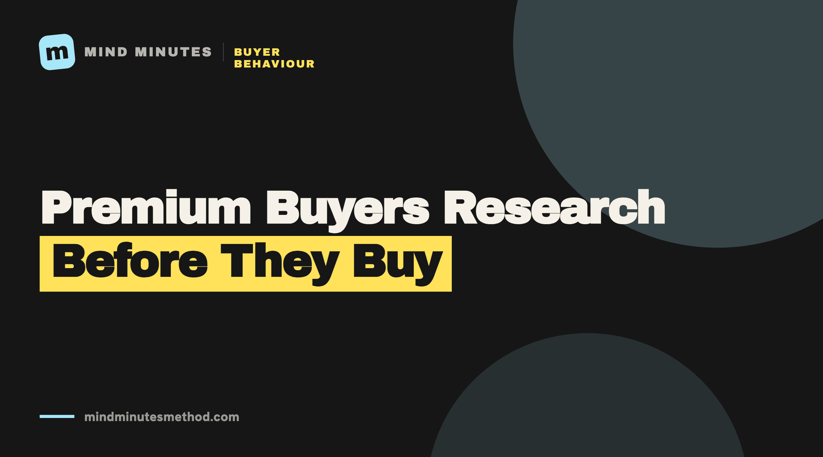 Premium education buyers research before they buy. Are you in the running?