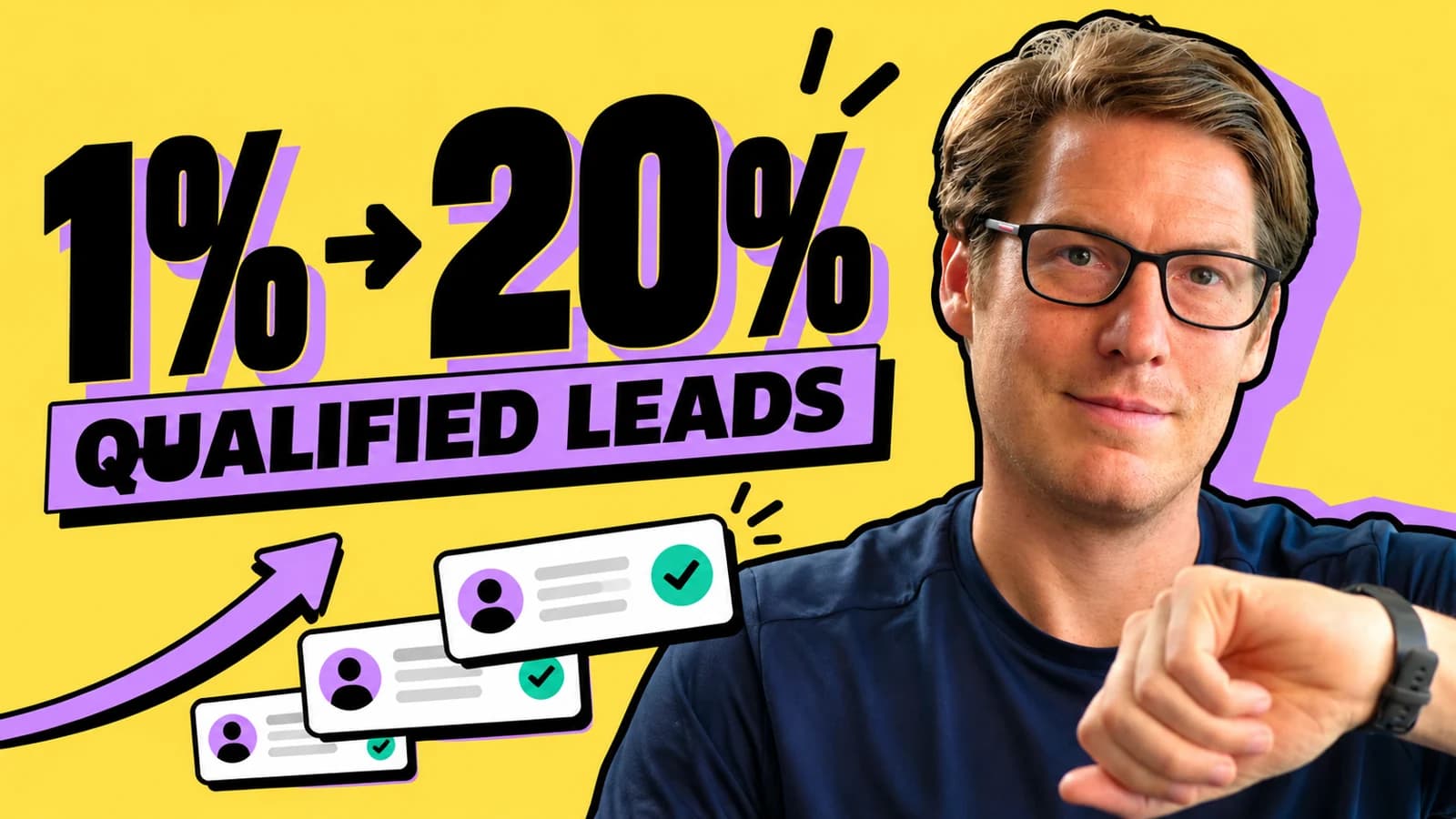 Manno Notermans: from 1% to 20% qualified leads